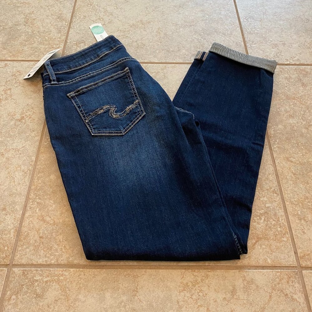 Mid Rise Boyfriend Jeans